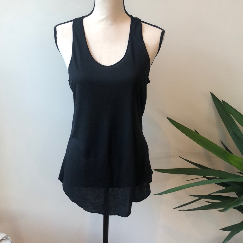 BUNDLE 3/$15 Black Racerback Tank